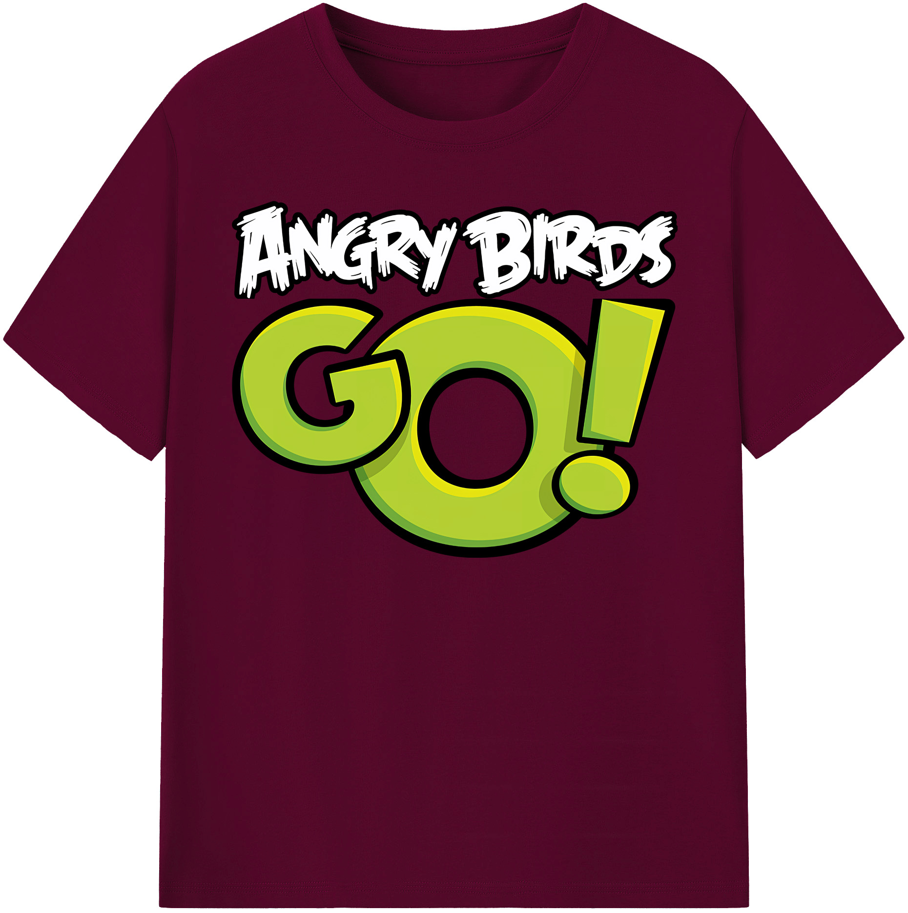 （画像用） Angry Birds アングリーバード レディースカジュアルプリントTシャツ（綿100％）